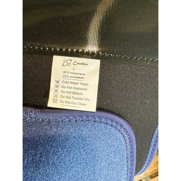 Coodeo Dog Recovery Sleeve Front Leg Large Blue - Picture 5 of 10